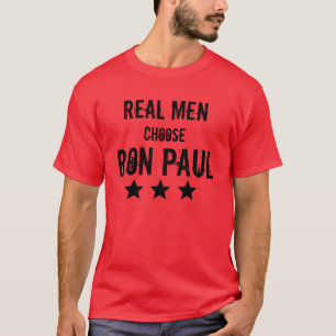 Den verkliga manar väljer Ron Paul T Shirt