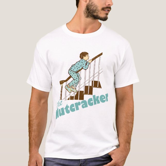 Den verkliga nötknäpparen tee shirt (Framsida)
