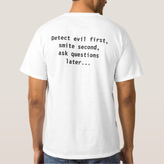 Den verkliga paladinen t-shirt