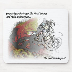Den verkliga roliga Mousepad för Musmatta