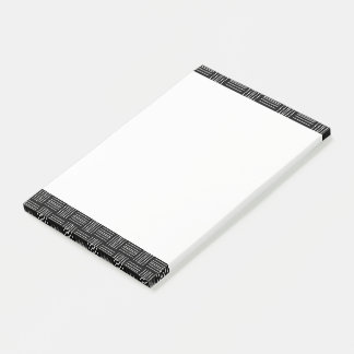 Den vertikala horisontallinjer postar det; lång post-it block