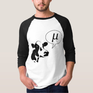 Den vetenskapliga kon går Mu T-shirt