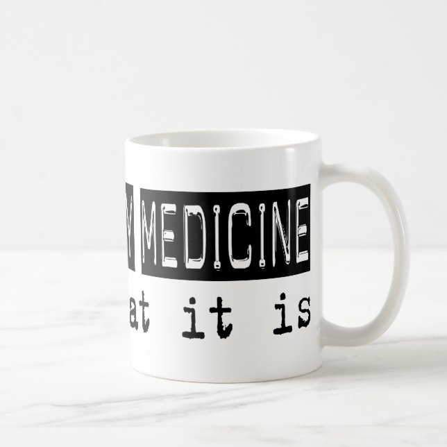 Den veterinär- medicinen är det kaffemugg (Höger)
