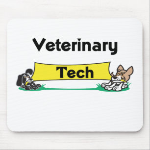 Den veterinär- teknikermusen vadderar musmatta
