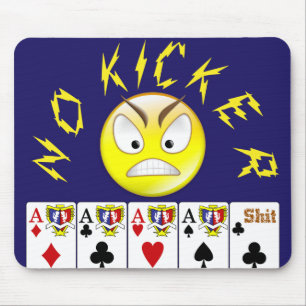 Den videopd pokermusen vadderar musmatta