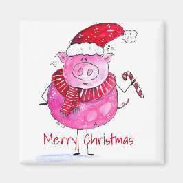 Den vidriga julen Gris Magnet