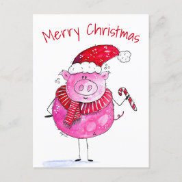 Den vidriga julen Gris Vykort