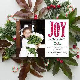 Den vidriga jultomten Joy till världen Julkort