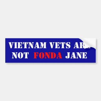 Den Vietnam veten är inte Fonda Jane Bildekal