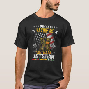 Den vietnamesiske veteranens Flagga Veterandagen T Shirt
