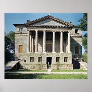 Den viktigaste fasaden, byggt 1559-60 poster