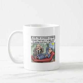 Den viktorianska sommaren kaffemugg
