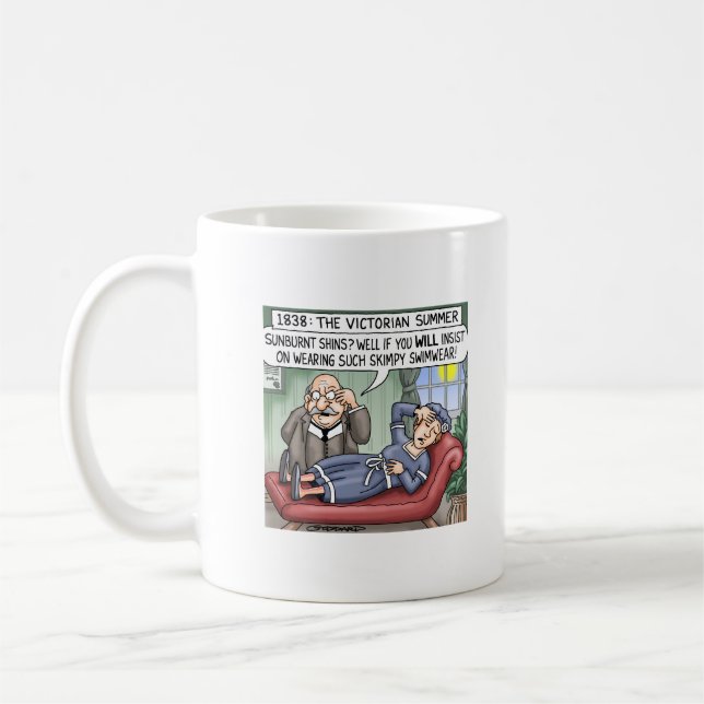 Den viktorianska sommaren kaffemugg (Vänster)