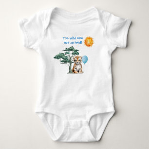 Den vilda ettan har anlänt! (Baby Boy Tiger) T Shirt