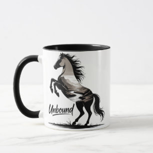 Den vilda hästen mugg