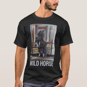 Den vilda hästmålningen av Alfred Fox T Shirt