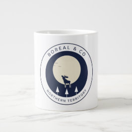 Den vilda nordliga renfjällsbrickan | BOREAL Jumbo Mugg