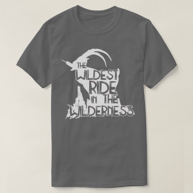 Den vildaste riden i vildmarken 1 t shirt (Design framsida)