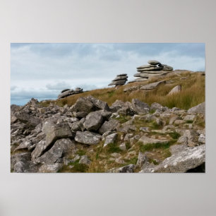 Den vildhedBodmin heden Cornwall England Poster