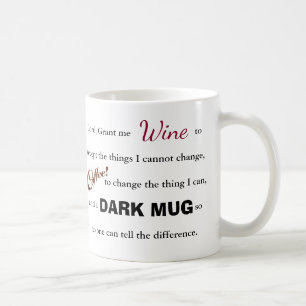 Den vin-/kaffeSerenitybönen - mugg