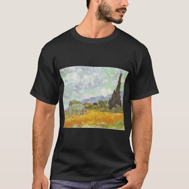 den Vincent Van Gogh 0020 beschreibungvincent T Shirt (Framsida)