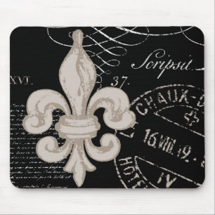 Den Vintage Fleur de Lis… musen vadderar Musmatta