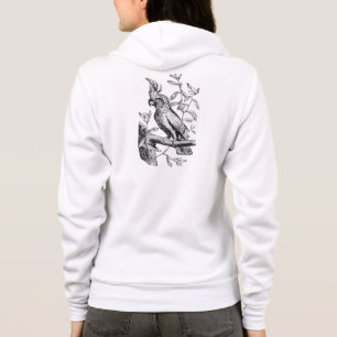 Den vintage krönade kakaduapapegojafågeln t shirt