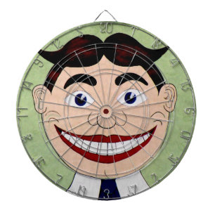 Den vintageTillie pilen stiger ombord Darttavla