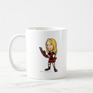 Den ViolaKrawk ön bemannar spelare Kaffemugg
