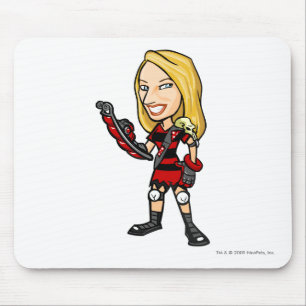 Den ViolaKrawk ön bemannar spelare Musmatta