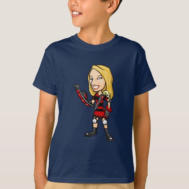 Den ViolaKrawk ön bemannar spelare T Shirt (Framsida)