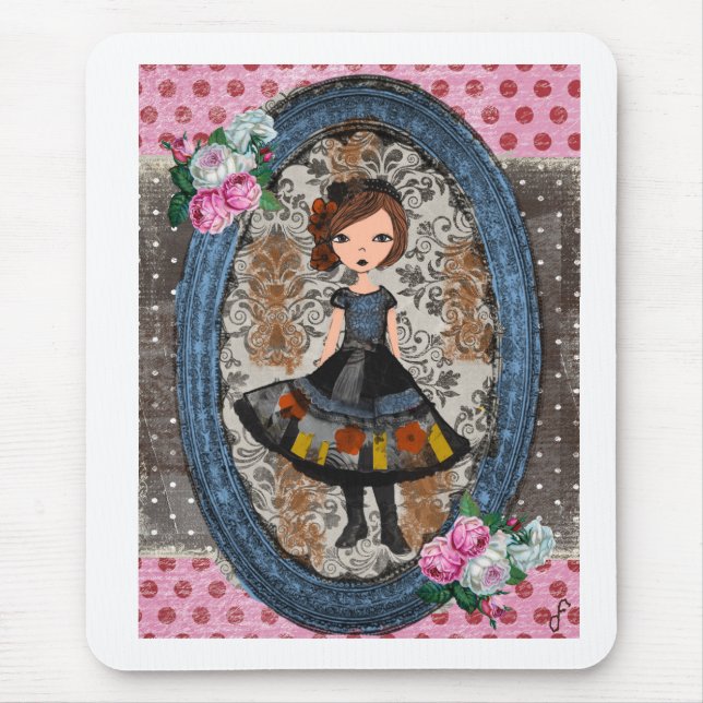 Den Violetta Pappersdockan: En Berättelse om Plomm Musmatta (Framsidan)