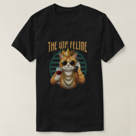 Den VIP katt – Rolig kattkunglighet T-shirt
