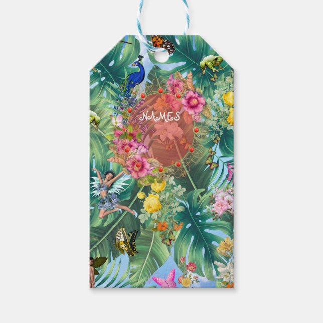 Den visemiska fanatiska världen presentetikett (Framsidan)