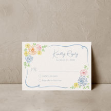 Den vismliga Blommigten Hand plockade Pastel Bröll