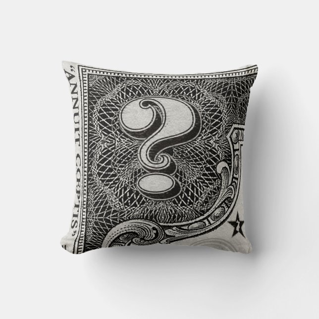 Den vita kaninstjärnan Pillow Kudde (Framsida)