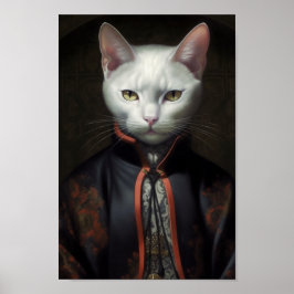 Den vita katten poster