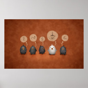 Den vita Kråkan Poster