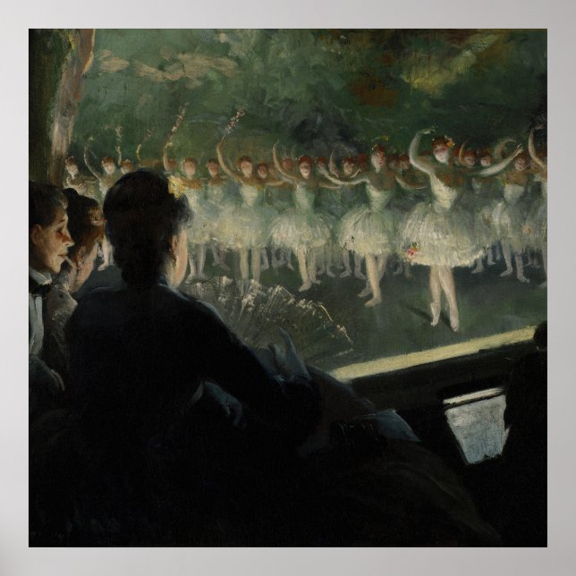 Den vita lastpallen poster (Framsidan)