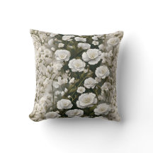 Den vita mjuka blommiga mönsterdesignen