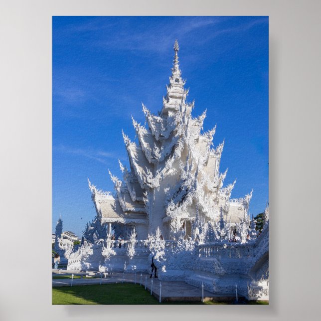 Den vita templet poster (Framsidan)
