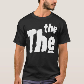 Den vita utskriften t shirt