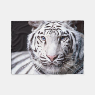 Den vitBengal tigern avbildar Fleecefilt