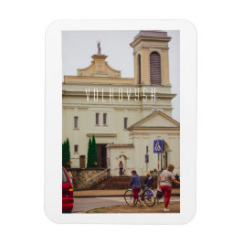 Den vitryska arkitekturen Volkovysk Vawkavysk Magnet