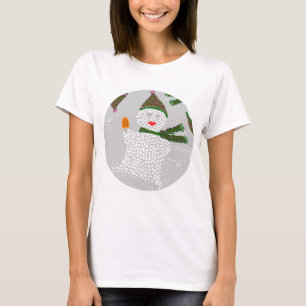 Den vitT-tröjaJimette designen önskar jag glass T-shirt