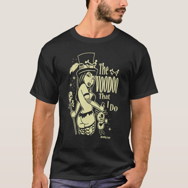 DEN VOODOO SOM JAG GÖR Voman T Shirt (Framsida)