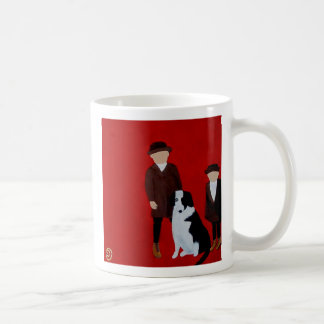 Den vovve ska inte men dig kaffemugg