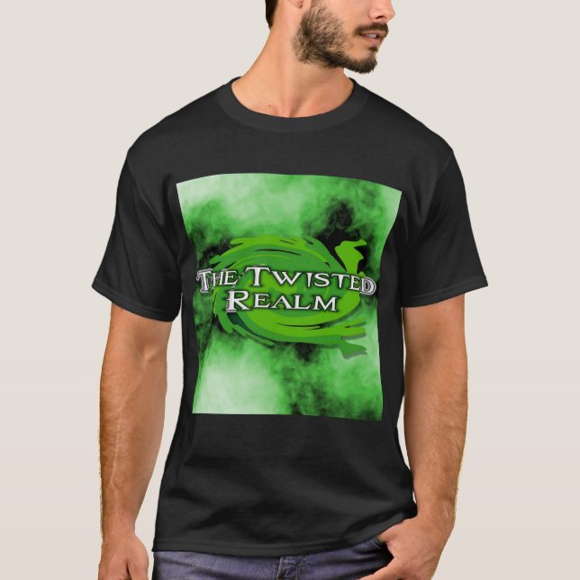 Den vridna sfärlogotypskjortan t shirt (Framsida)