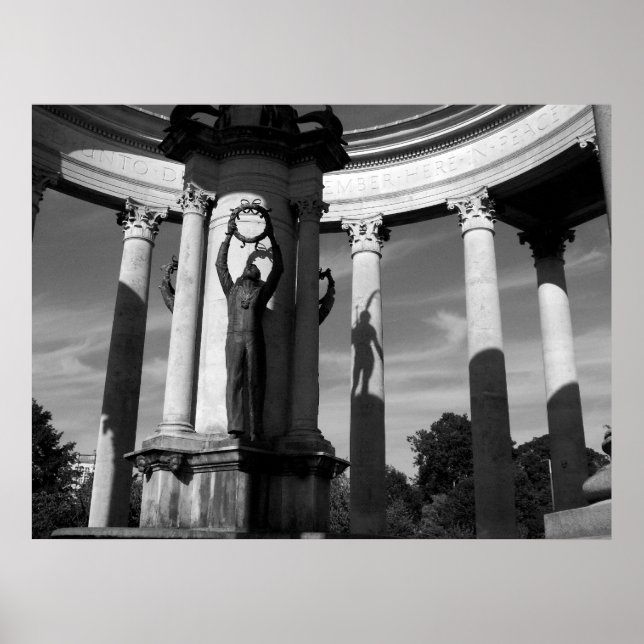 Den walesiska nationalförsamlingen Krig. Poster (Framsidan)