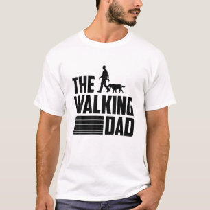 Den Walking Pappa Hund Hundägare Hundägare-Hund T Shirt
